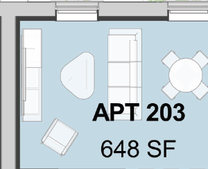 Large 1 Bedroom 1 Bedroom - Large